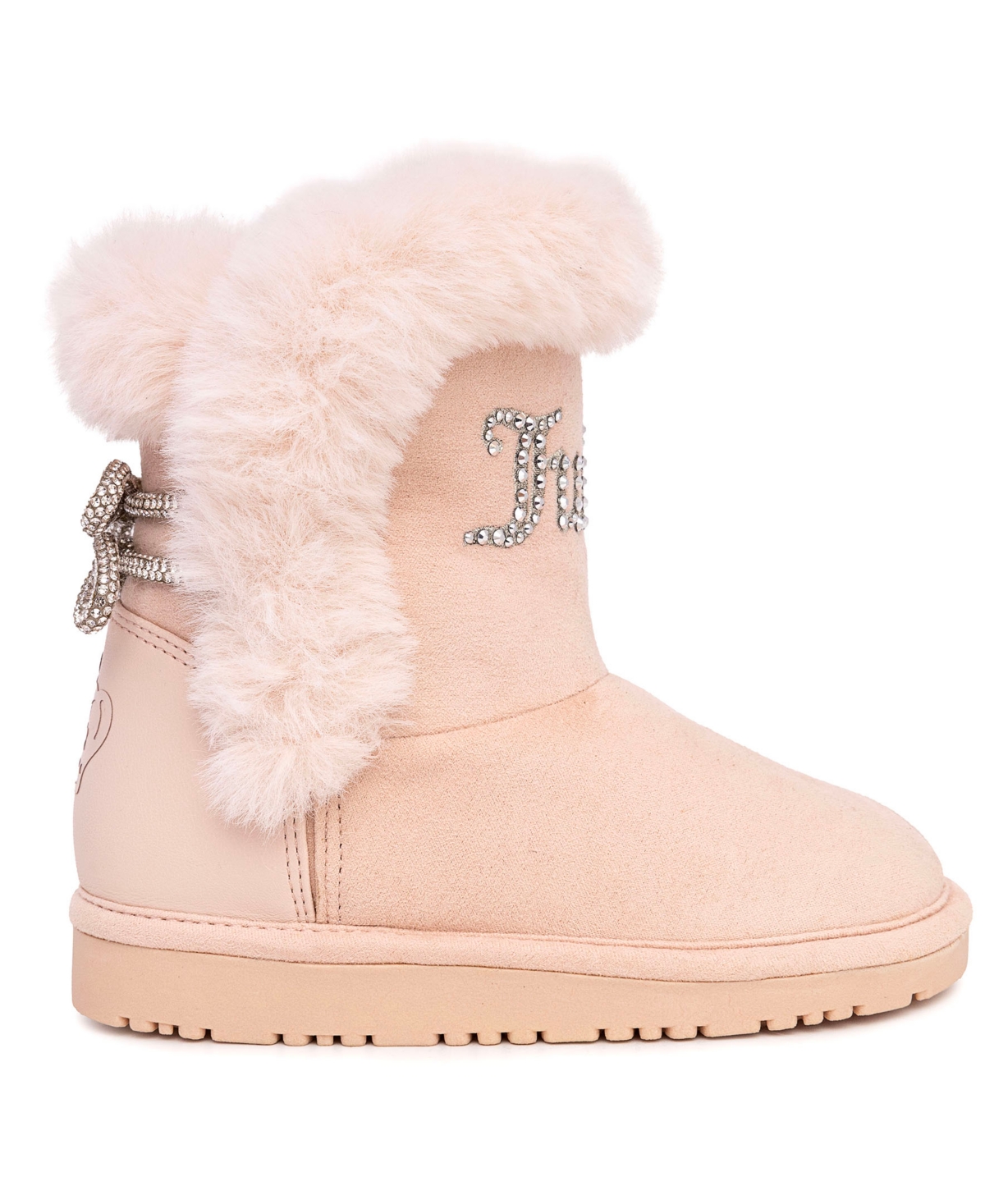 Shop Juicy Couture Little And Big Girls Kahlo Cold Weather Boot In Tan