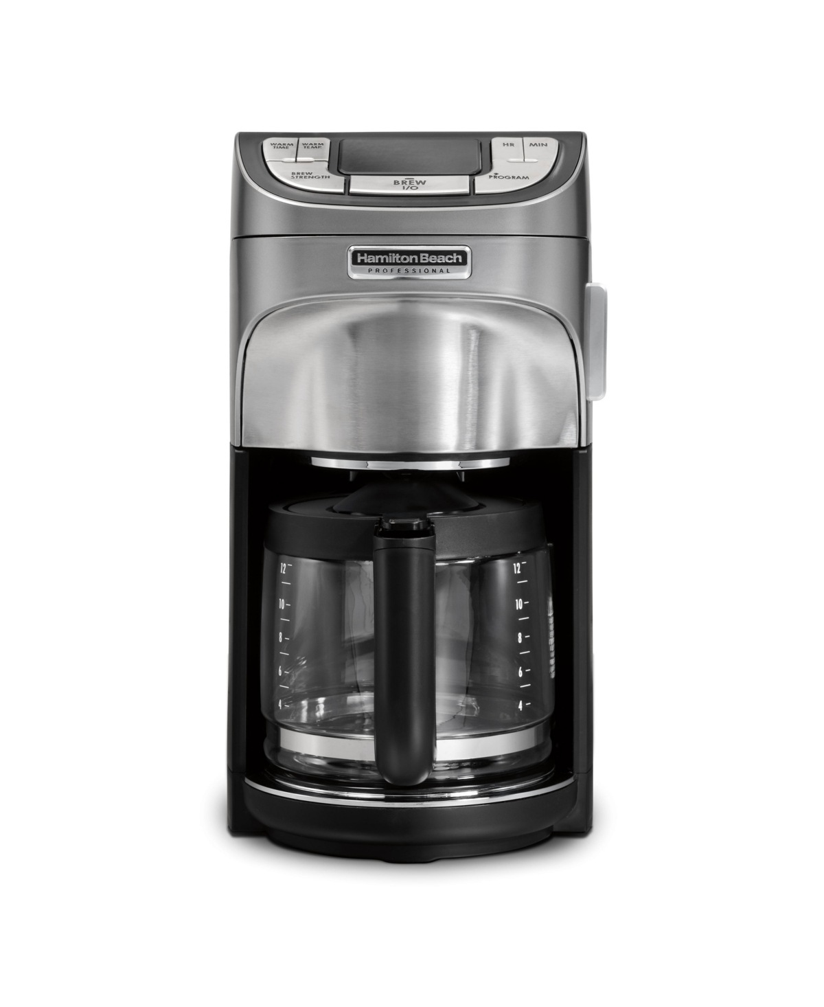 Hamilton Beach 12 Cup Professional Programmable Coffee Maker In Silver