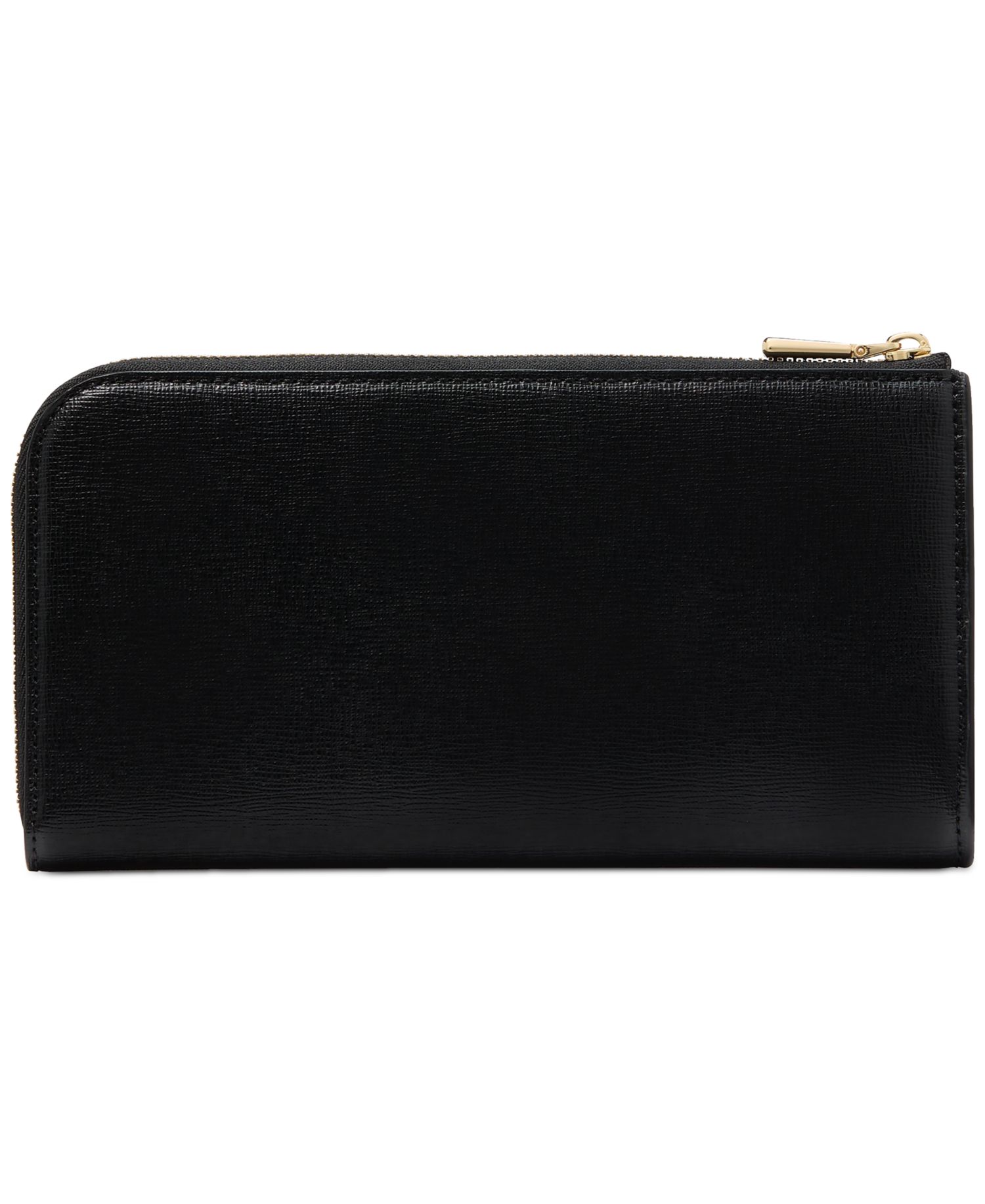 Devin Saffiano Leather Zip Around Continental Wallet