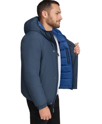 Men's Ripstop Hooded Puffer Jacket