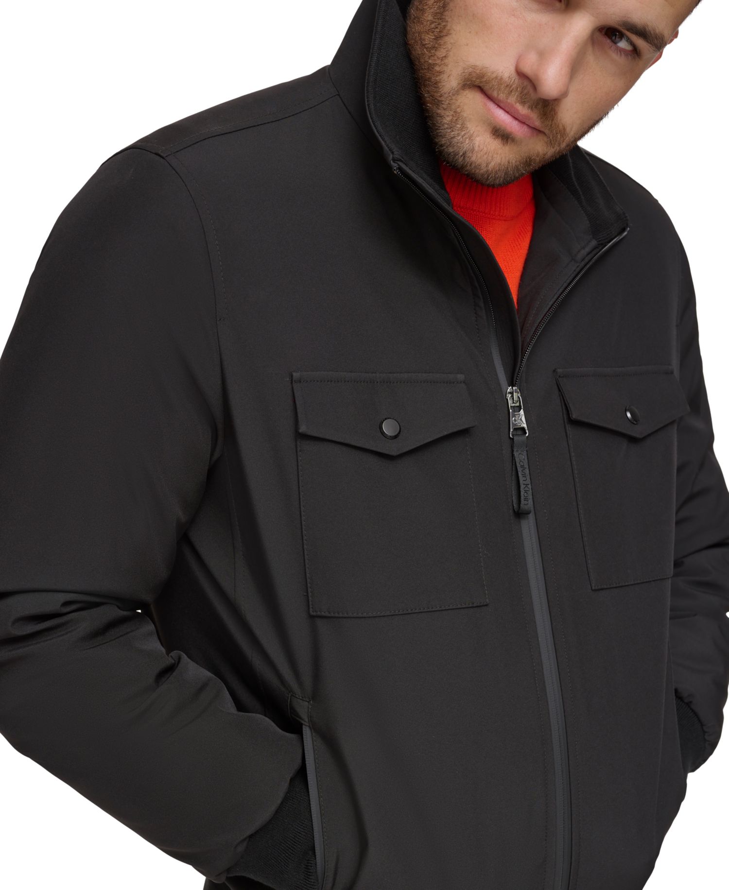 Men's Flex Tech Water-Resistant Bomber Jacket