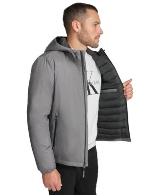 Men's Infinite Stretch Water-Resistant Hooded Jacket