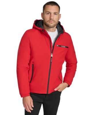 Men's Infinite Stretch Water-Resistant Hooded Jacket