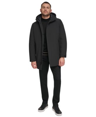 Men's Flextech Stretch Water-Resistant Hooded Stadium Jacket