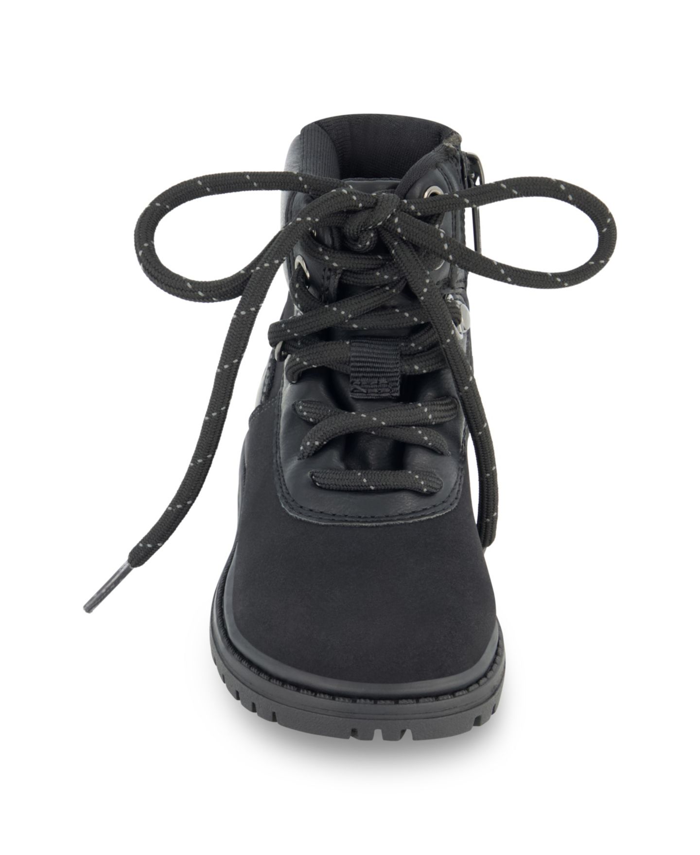 Ботинки Kenneth Cole New York Isaac Gabriel Lace Up Boots для мальчиков-малышей, цвет: Чёрный — фото 3