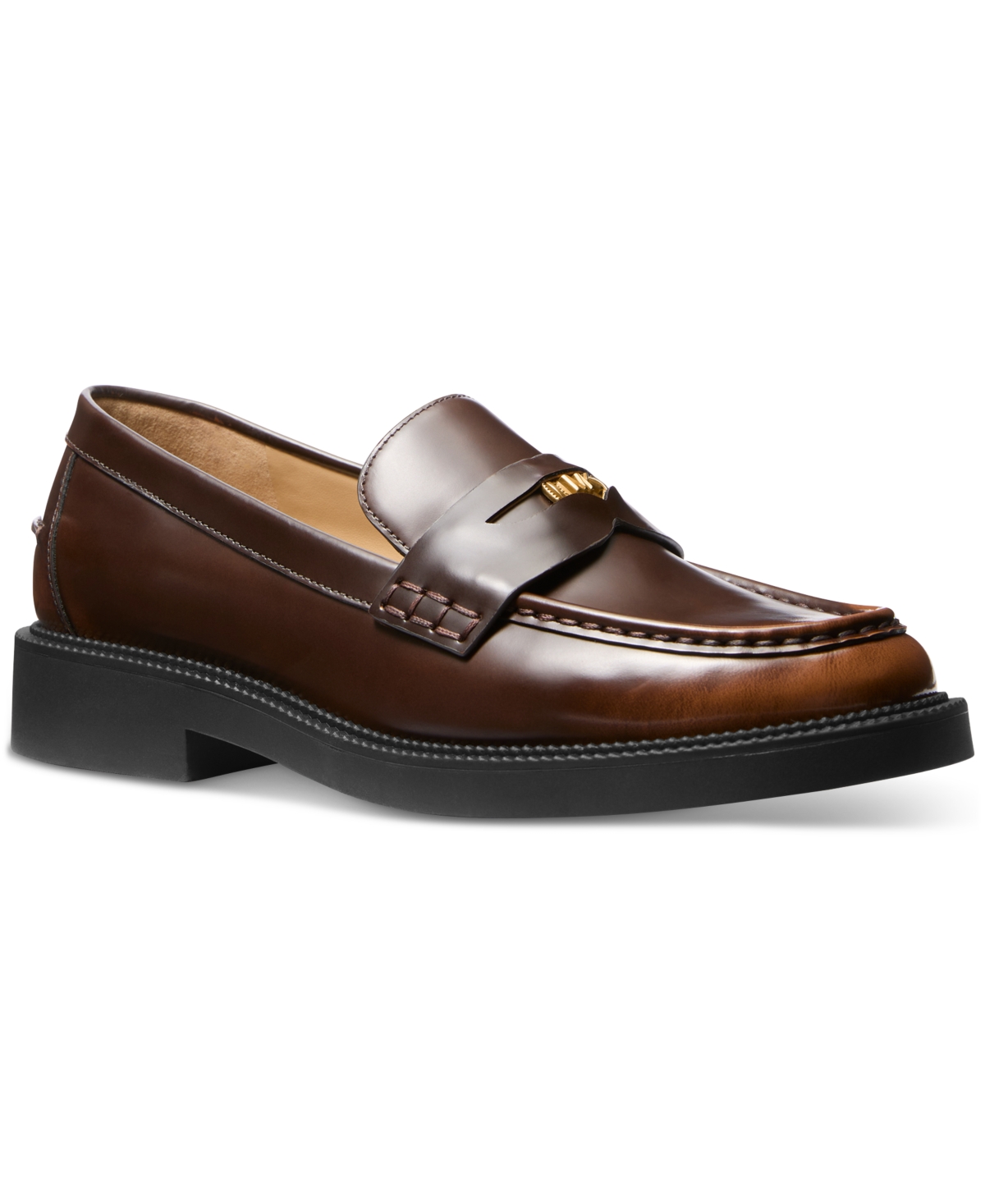 Michael Kors Michael Michael Kors Women s Eden Penny Loafer Flats Luggage Smart Closet