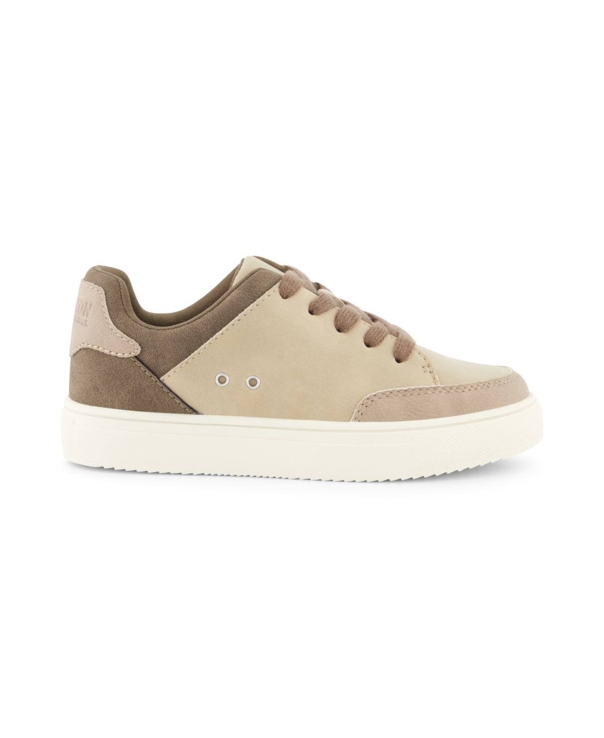 Kenneth Cole New York Little And Big Boys Aaron Brooks Court Sneakers In Tan