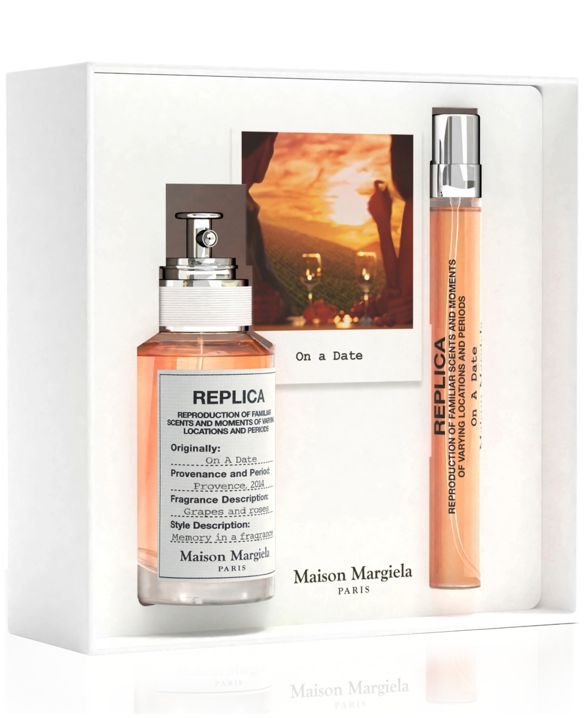 MAISON MARGIELA 2-PC. REPLICA ON A DATE EAU DE TOILETTE GIFT SET 
