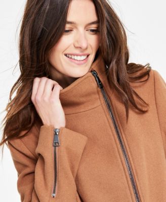 Women's Asymmetrical Zip Coat