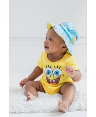 Baby Boys Baby Romper and Hat Newborn to