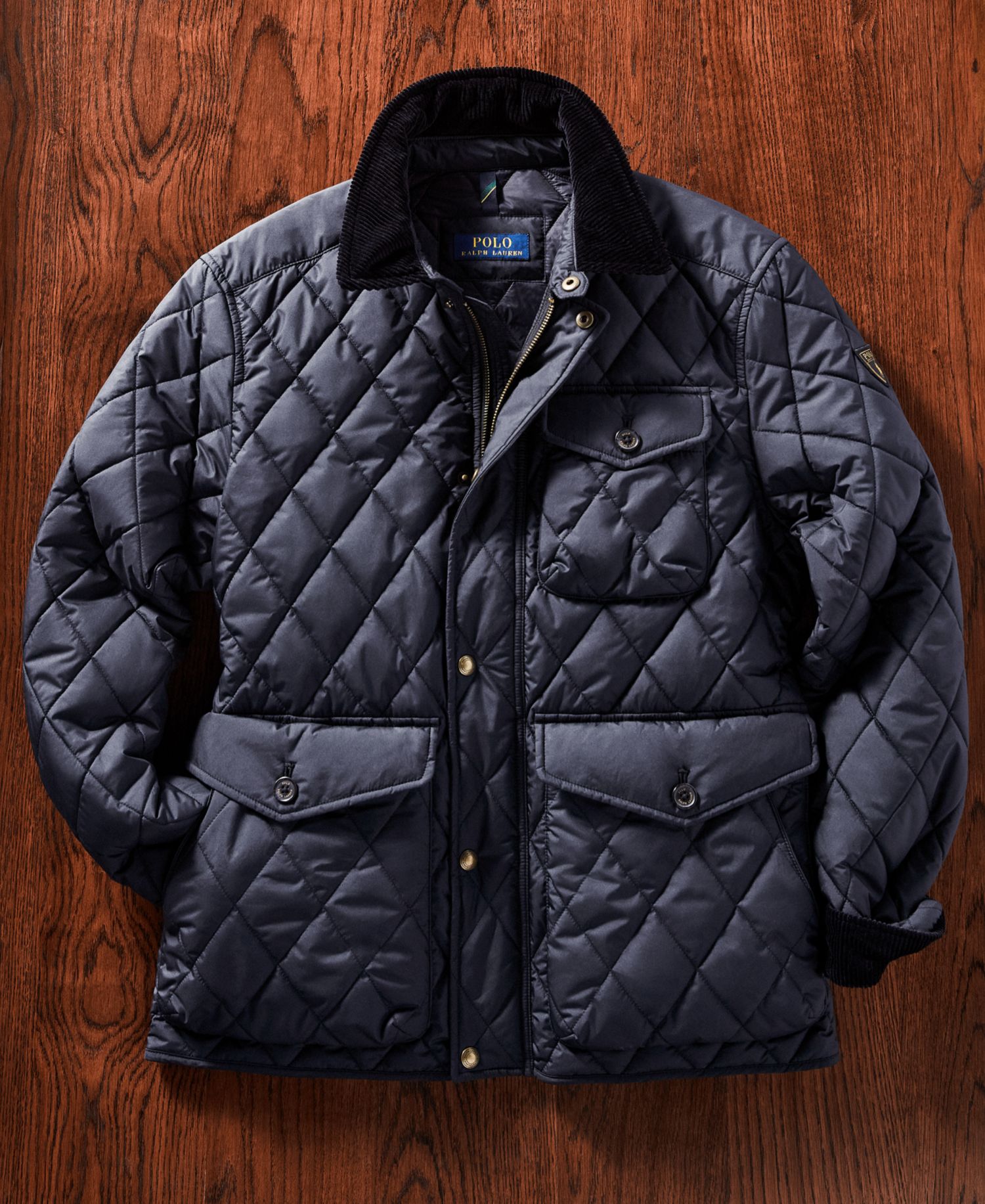 Men's Big & Tall Beaton Quilted Water-Repellent Full-Zip Jacket