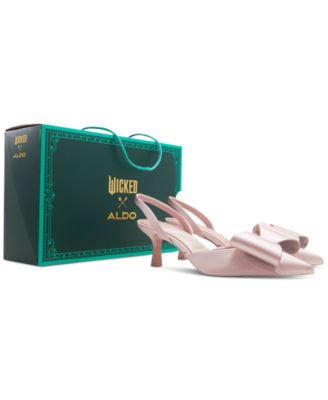 ALDO x Wicked Women's Perfectlypink Kitten-Heel Bow Pumps