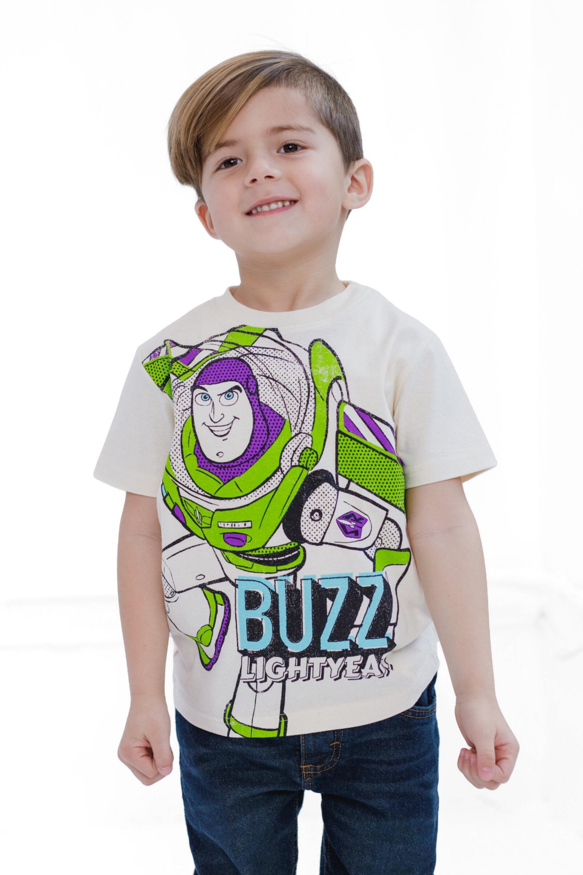 Disney Boys Mickey Mouse Toy Story Winnie the Pooh Cars Lion Guard Moana Luca Firebuds 2 Pack T-Shirts Infant to Big Kid