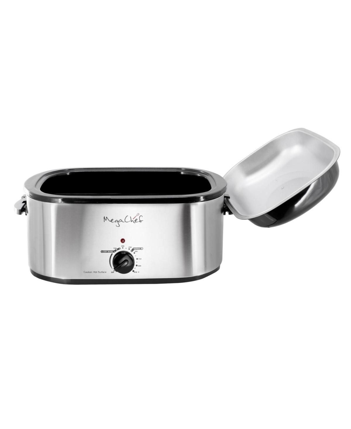 Megachef Electric Roaster Oven with High Dome Self-Basting Lid