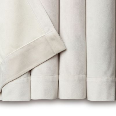 Premium Taupe Velvet Curtains Panel Set 2 -Piece - Grommet Partial Blackout Curtains Room Darkening Curtains Drapes for Living Room Bedroom - Window Treatment - 63 Inch Length -Taupe