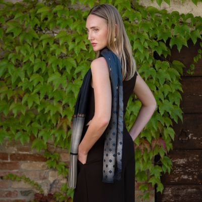 Atri - Large Silk Scarf