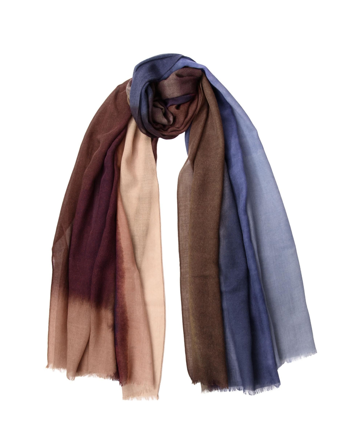 Vicenza - Wool & Silk Scarf - Burgundy