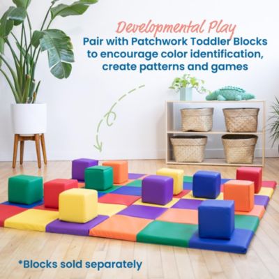 SoftZone Patchwork Activity Mat, Assorted