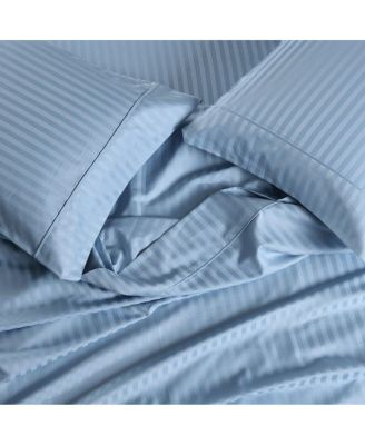 Extra Deep Pockets (22 inches) Stripe 650 Easy Care Sheet sets, California King