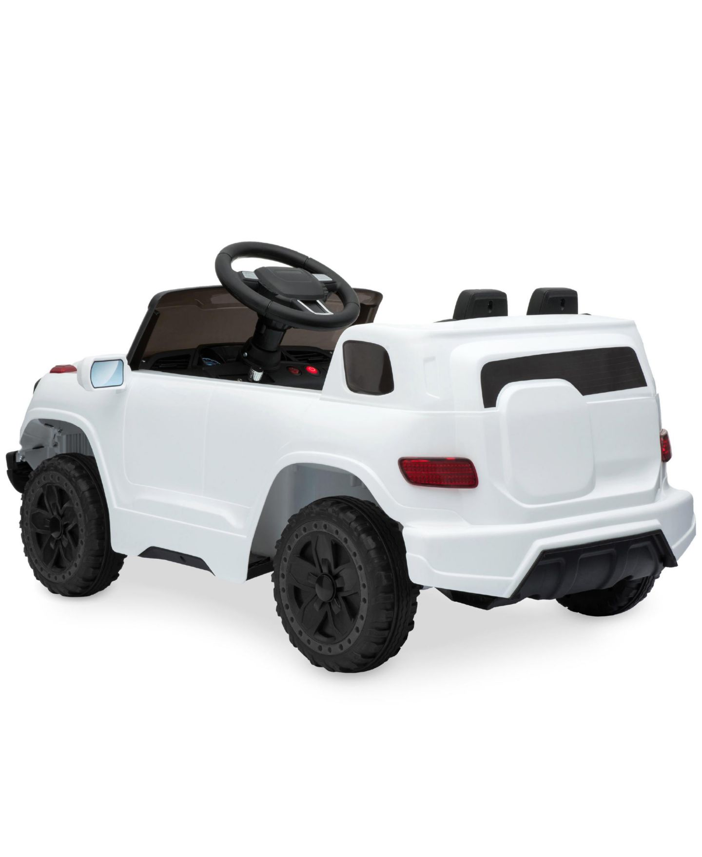 Детская игрушка Best Choice Products 6V Kids Ride On Car Truck with Parent Control, 3 Speeds, 44 lbs. Capacity, Ages 3+, цвет: Белый — фото 6