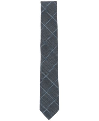 Men's Central Grid Tie, Created for Macy's