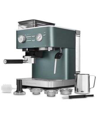 Semi Automatic Espresso Machine with Burr Grinder, KES6551