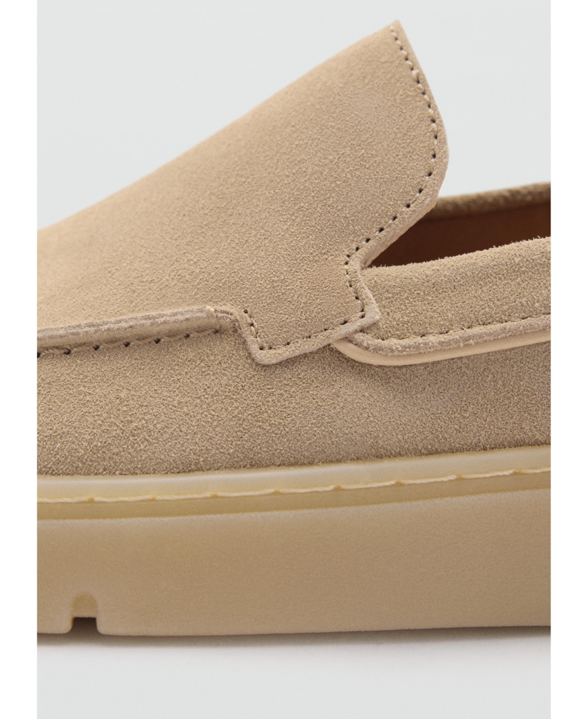 Mango Men's Split Leather Shoes