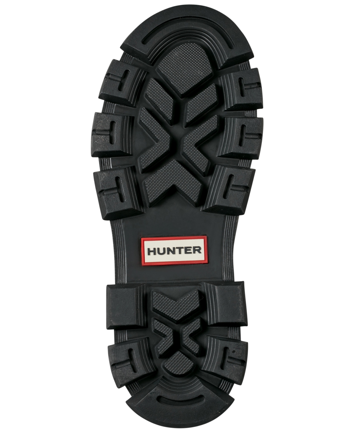 Hunter Micah Lug Sole Waterproof Rain Boot In Black