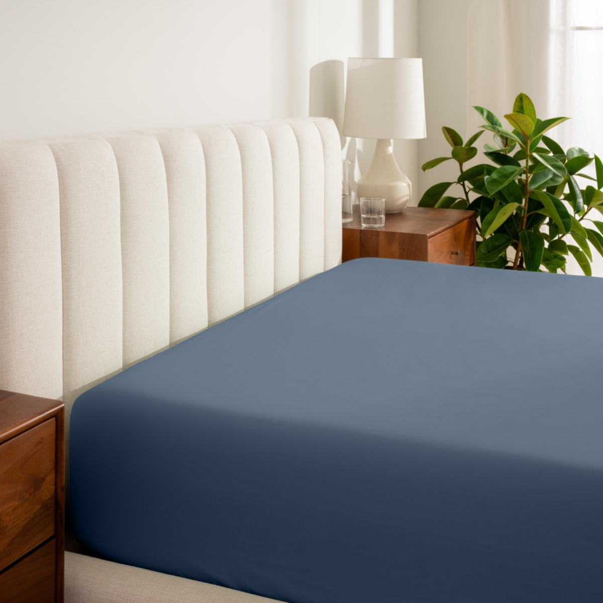 Bare Home Percale Fitted Sheet
