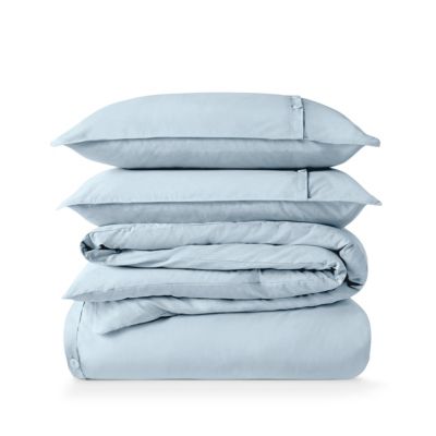 Organic Cotton Percale Duvet Cover Set King/California King