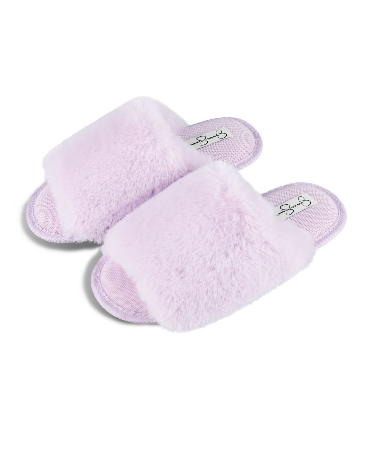 Женские тапочки Jessica Simpson Open Toe Slide Slippers, цвет: Сиреневый — фото 4