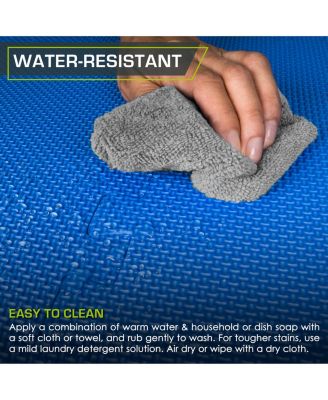 Exercise Puzzle Mat 3/4-in, 96 Sq Ft - 24 Tiles