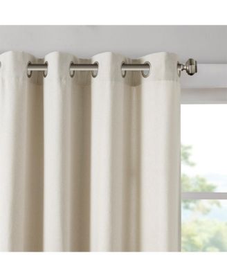 Englewood Solid Piece Dyed Grommet Top Curtain Panel, 50"W x 84"L