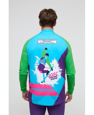 Men's Baselayer Top - Rainbow Road