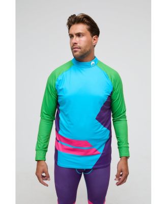 Men's Baselayer Top - Rainbow Road