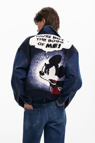 Desigual Women's Mickey denim jacket - Macy's