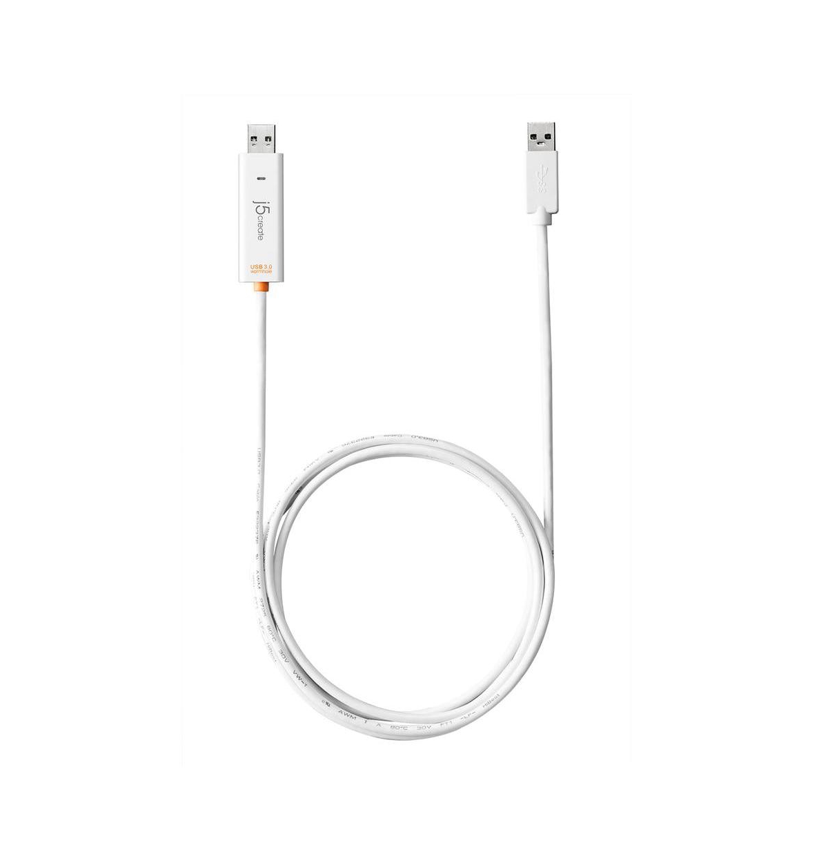 j5create JUC500 Usb 3.0 Wormhole Switch - pure,  pristine white hue