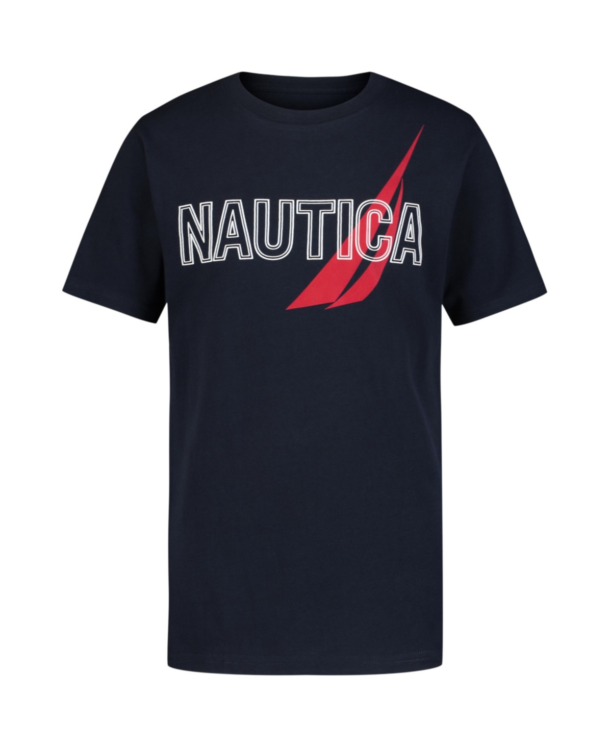 Nautica Big Boys Overlapped Short Sleeve Tee