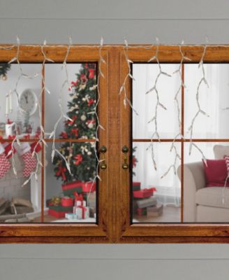 300 Count Clear Mini Icicle Christmas Lights Wire