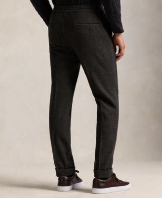 Men's Birdseye Twill Pleated Trousers