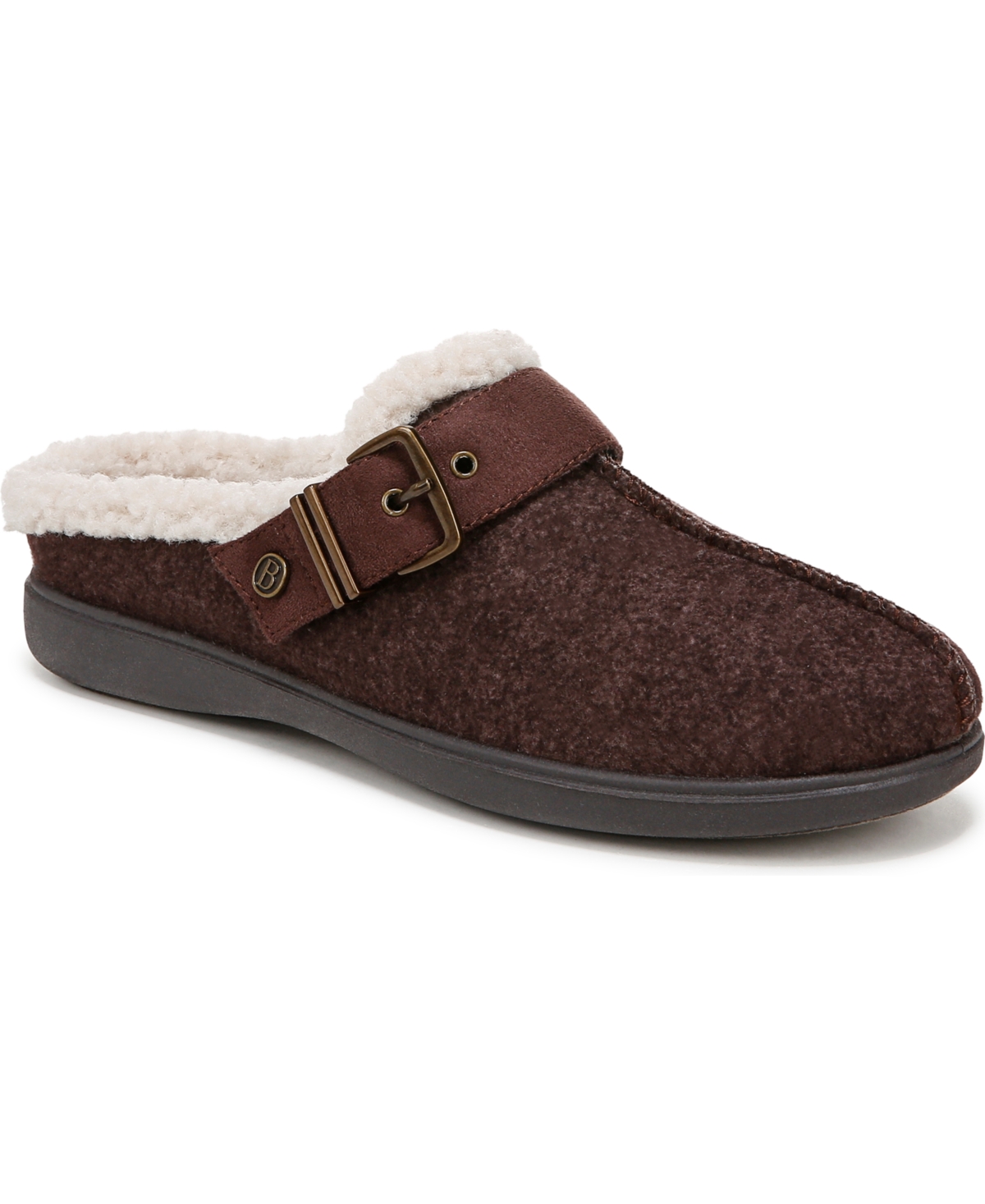 Women's Eternity Washable Round Toe Clogs - Blue Fleece Fabric