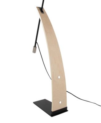74" Metal Robyn-Salon Floor Lamp
