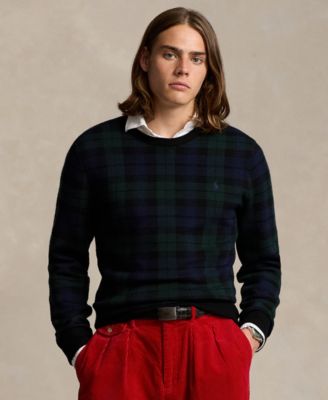 Polo Ralph Lauren - Men's Plaid Washable Wool Sweater