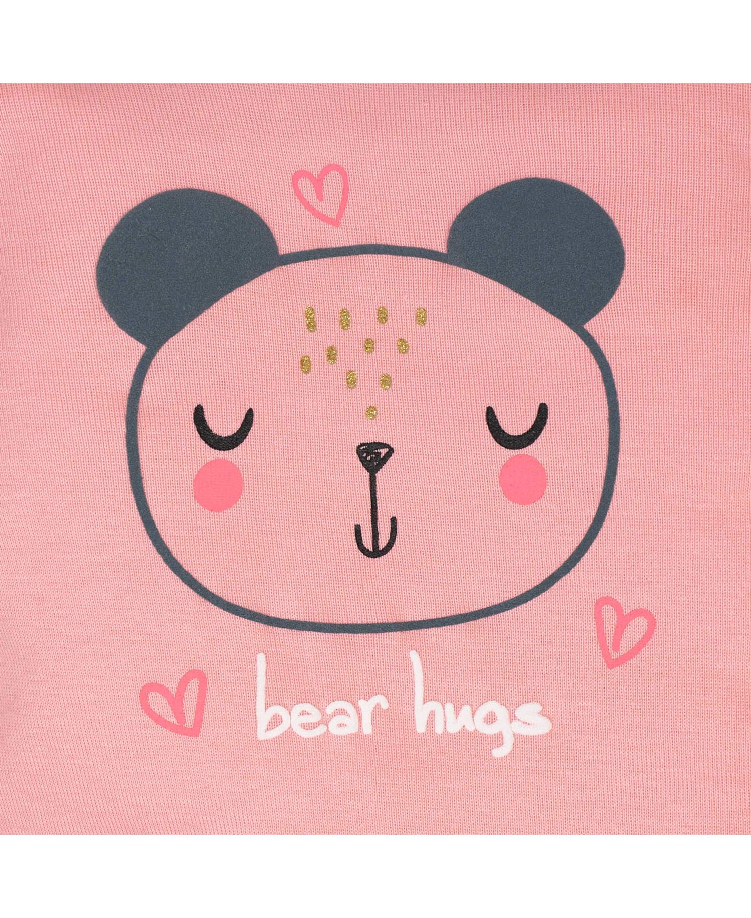 Baby Girls Fleece-Lined Gb 4Pk Gowns