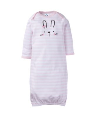 Baby Girls 4-Pack Gowns, Golden Floral, 0-6 Months