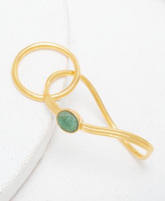 18K Gold Plated Bringa Cocktail Ring