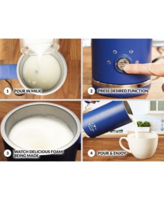 Milk Frother Electric Heater - Automatic 4-in-1 Function Milk Steamer For Hot & Cold