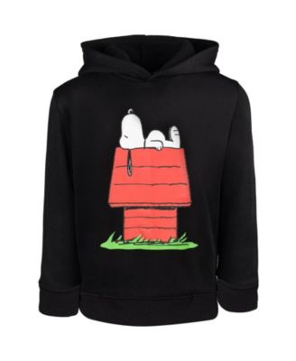 Boys Snoopy Fleece Pullover Hoodie Toddler to Big Kid