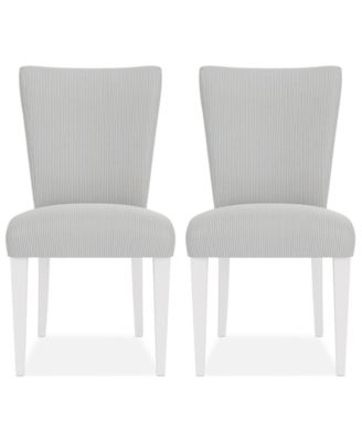CLOSEOUT! Catriona 2 Pc. Upholstered Side Chair Set, Created for Macy's