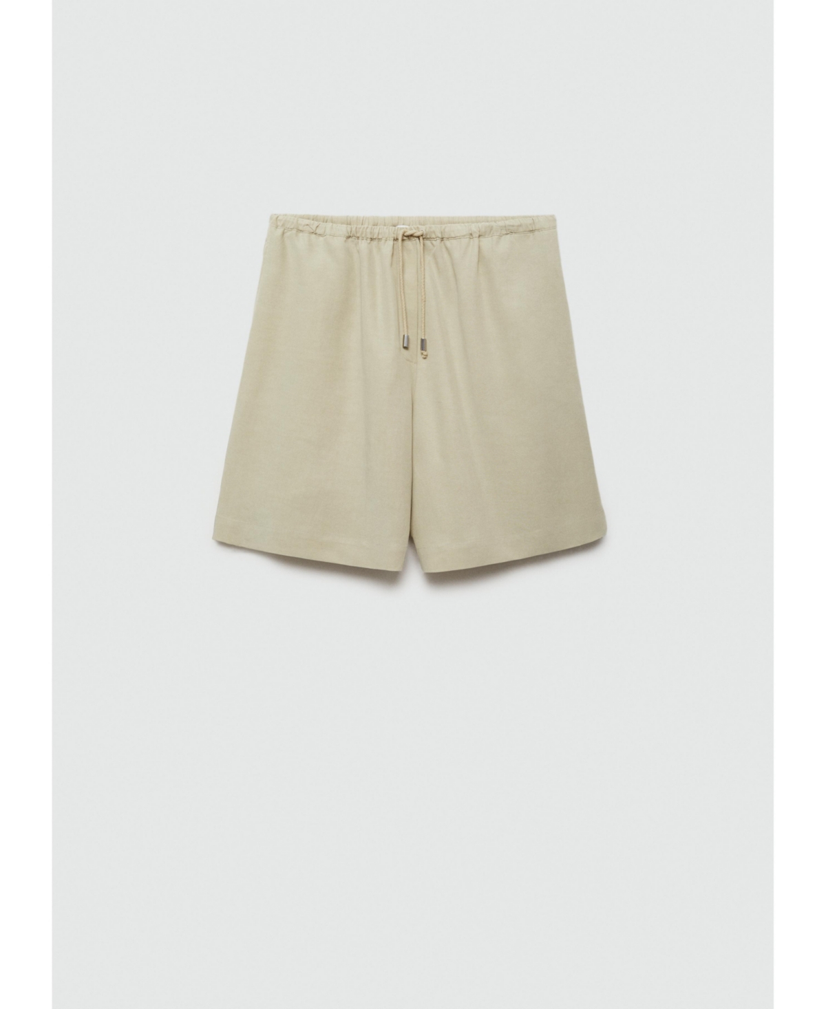 Mango Women's Wideleg Lyocell Bermuda Shorts